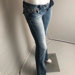 Miss Me Bootcut blue jeans JP4896EC-2